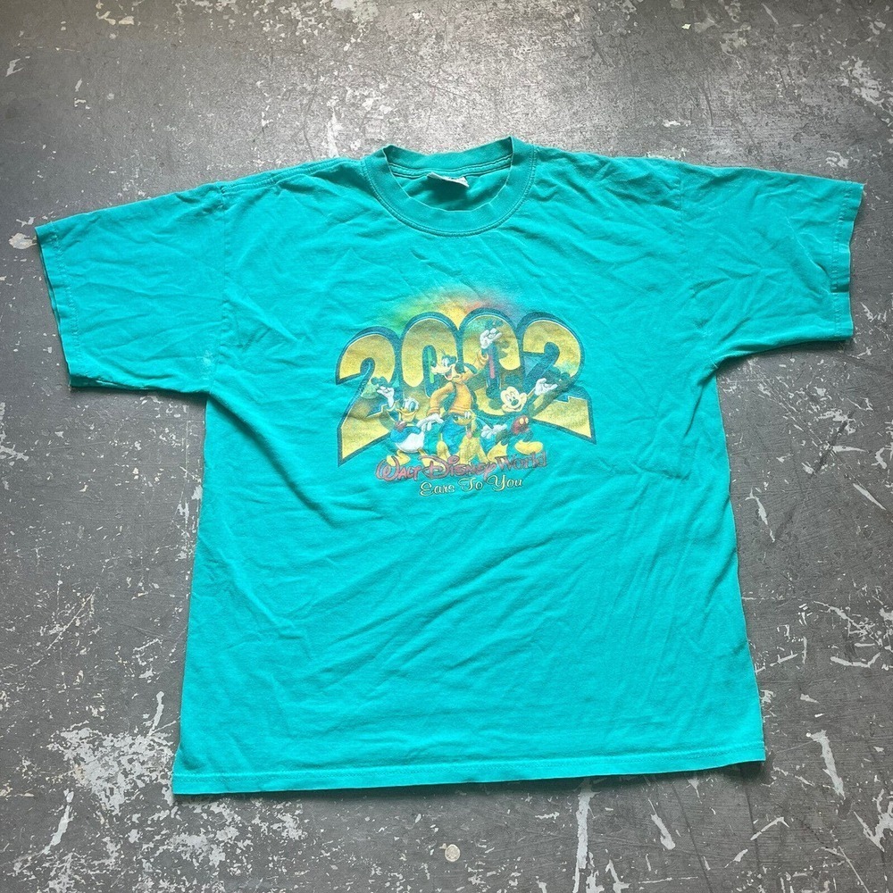 Vintage Walt Disney World Ears To You! T‎ Shirt • 2002 • Size XL